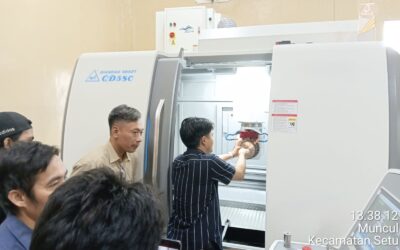 PT MT Tools Indonesia Berhasil Menyelesaikan Instalasi dan Commissioning Mesin QD580 5-Axis CNC Tool Grinder